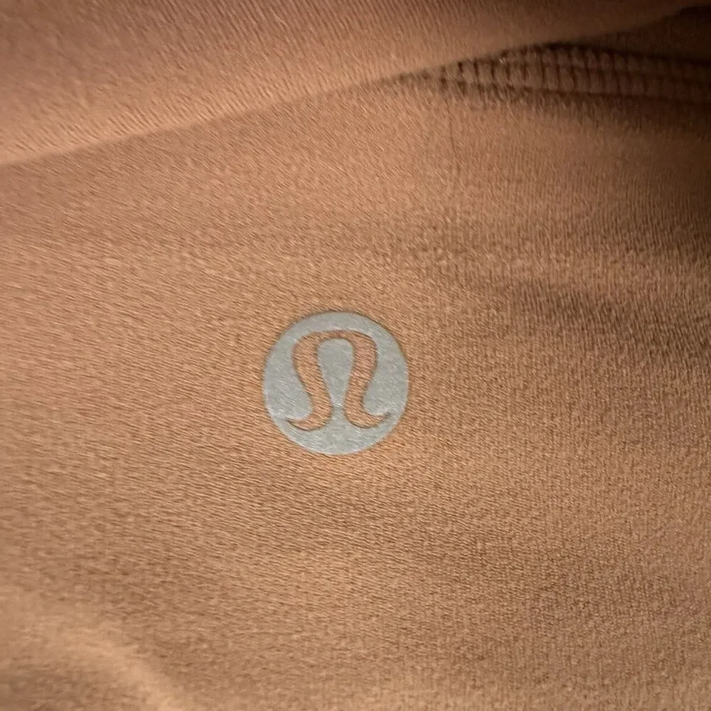 Lululemon Align Sports Bra Women's 4 Brown Scoop Back Round Neck Pullover